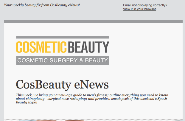 CosBeauty eNews