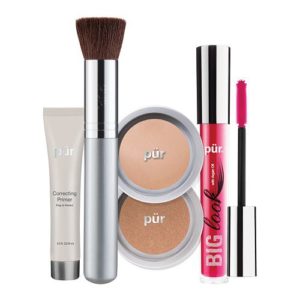 The Best Sellers Kit contains Correcting Primer, 4-in-1 Pressed Mineral Makeup SPF15, Mineral Glow bronzer and Big Look Mascara. Available in Light, Light Tan, Blush Medium and Golden Medium. RRP $59
