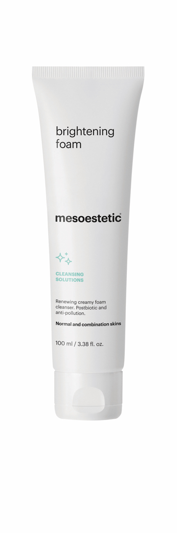 mesoestetic brightening foam