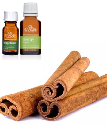 Oil Garden Grapefruit Pure Essential Oil, $21.99Oil Garden Energy Boost Essential Oil Blend, $29.99