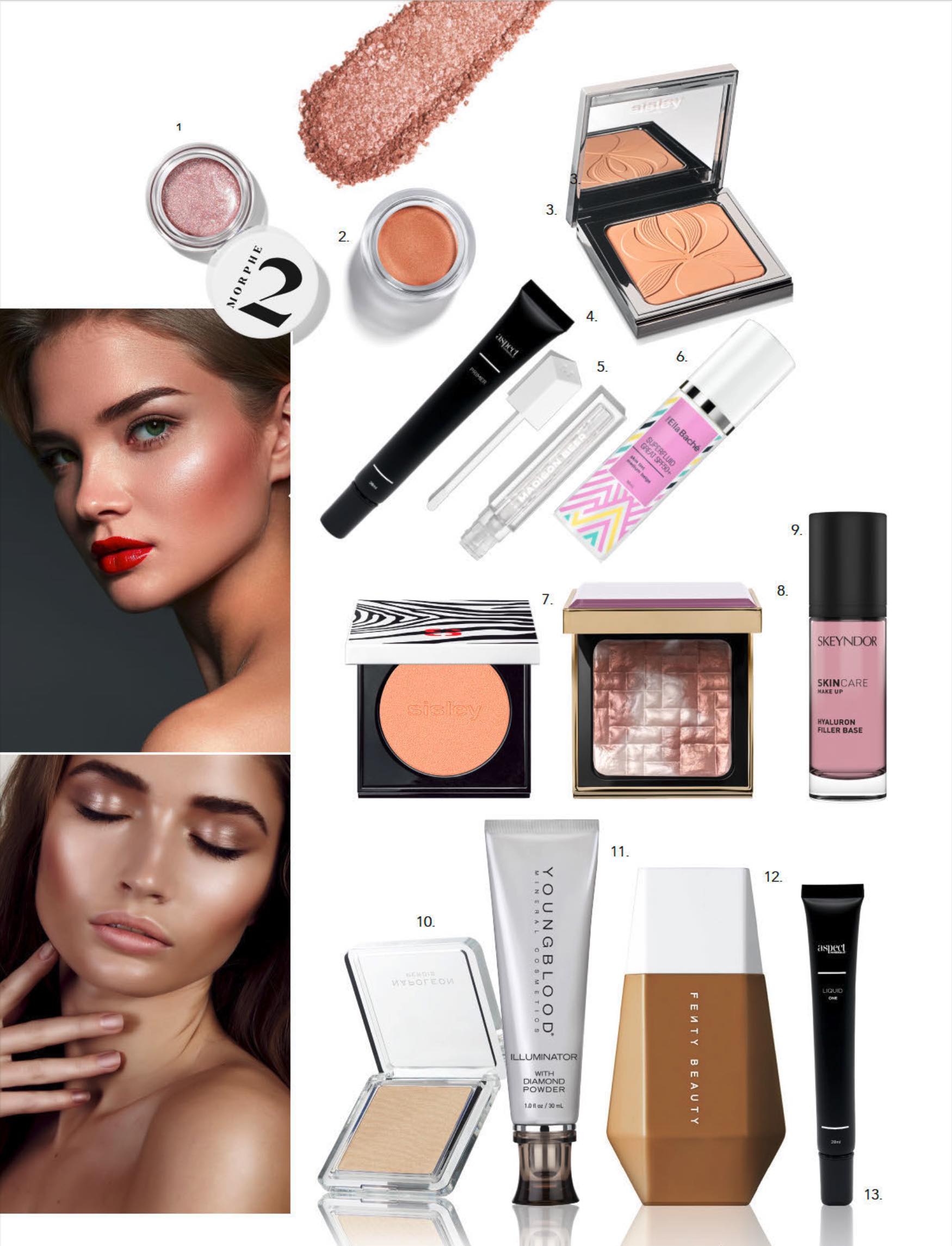 Makeup incandescent products