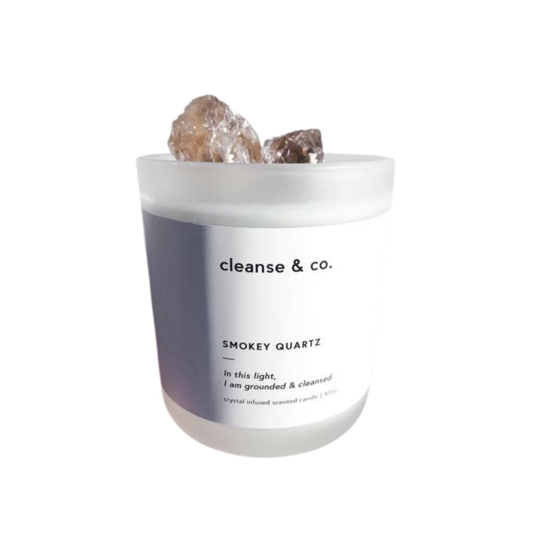 CLEANSE & CO Smoky Quartz Candle