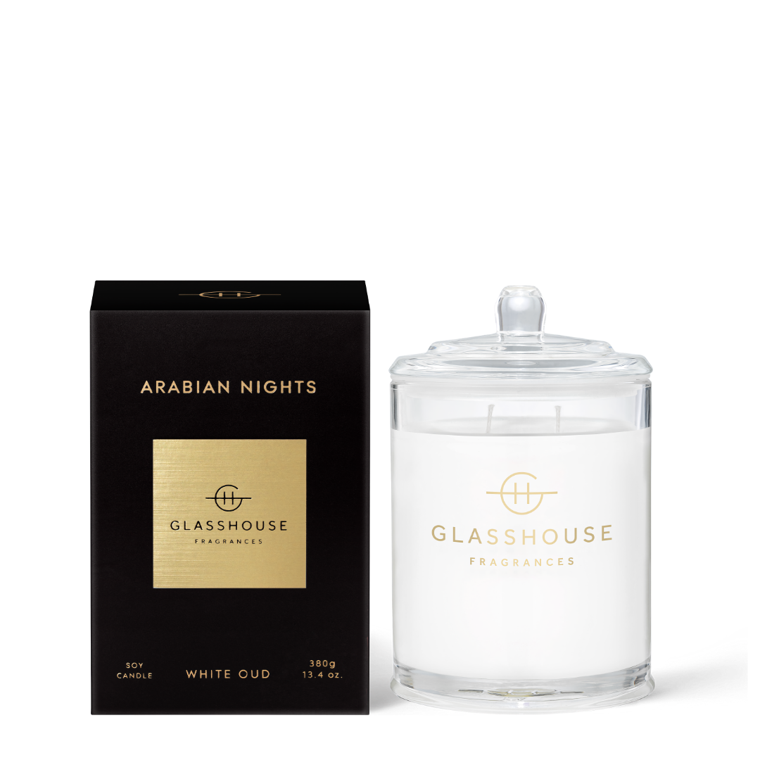 GLASSHOUSE FRAGRANCES Arabian Night candle
