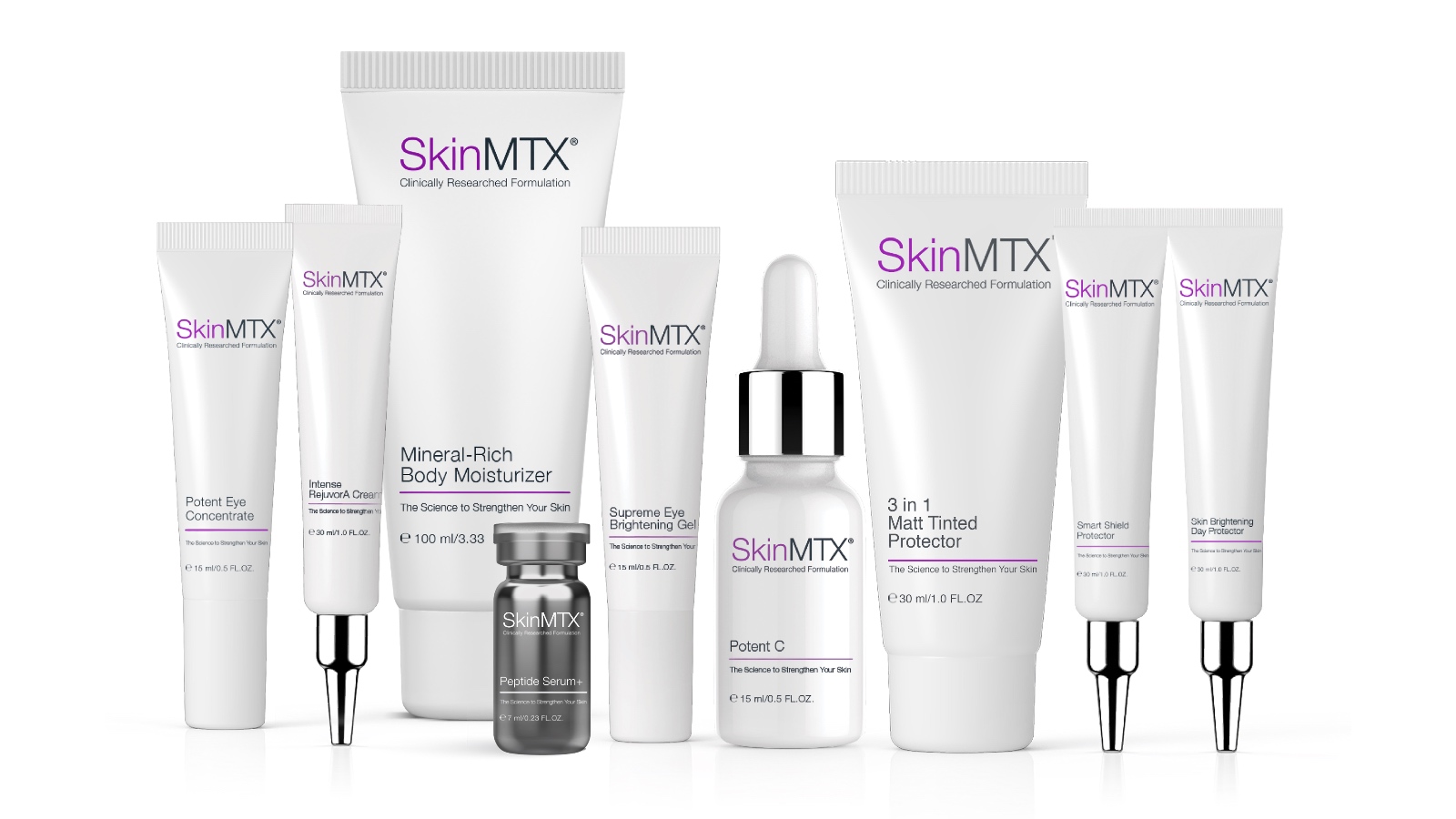 The SkinMTX Range