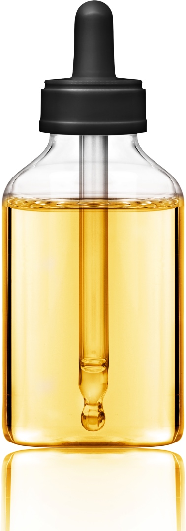 Cosmetic bottle with dropper