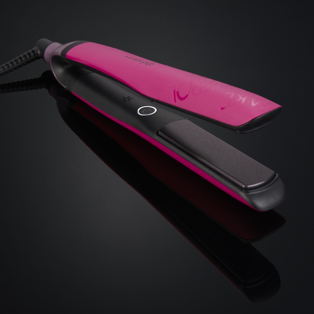 ghd platinum+ HAIR STRAIGHTENER in orchid pink