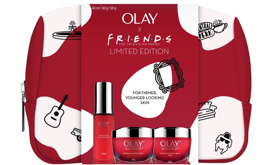 Olay x FRIENDS, The One with the Overnight Miracle Trio, $137 Olay x FRIENDS, The One with the Overnight Miracle Trio, $137