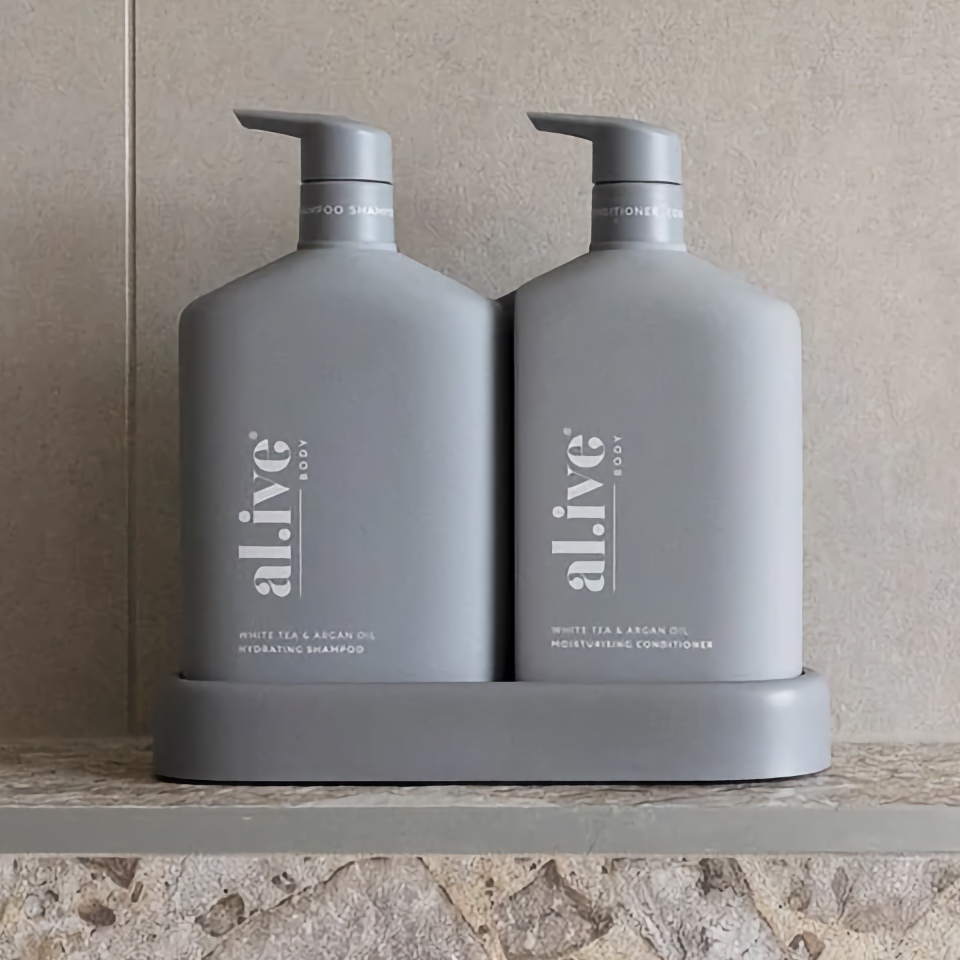 al.ive body White Tea & Argan Oil Hair Duo