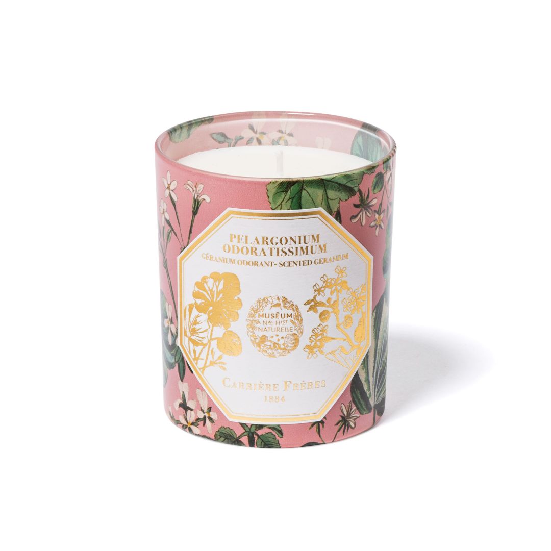 Carriere Freres – Natural History Museum Geranium Candle