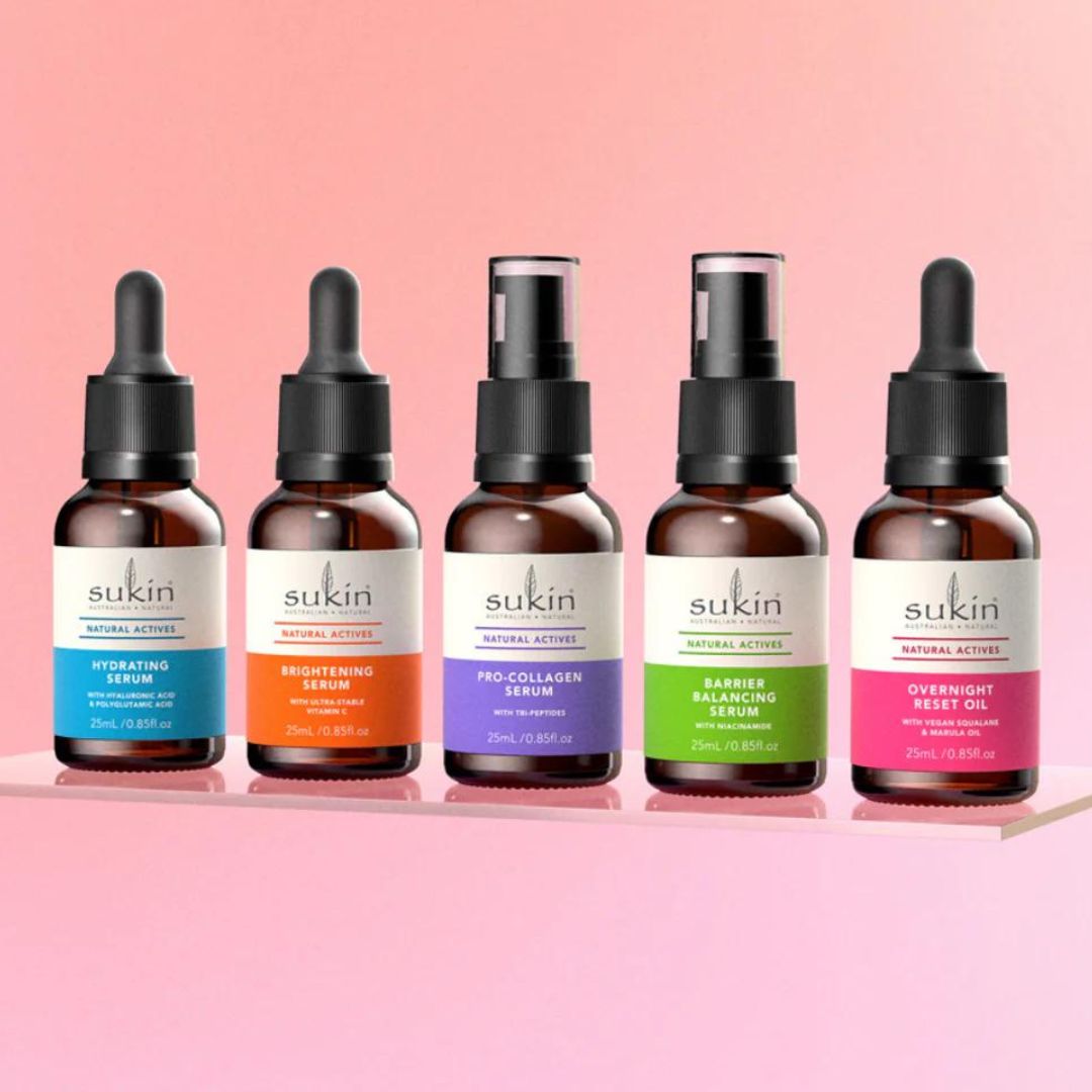Natural Actives Serum Range