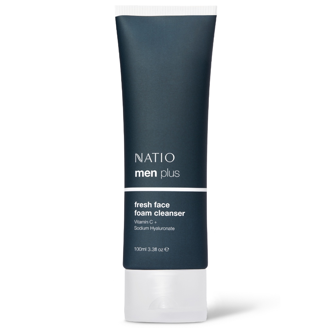 natio-men-plus-fresh-face-foam-cleanser Fresh Face Foam Cleanser
