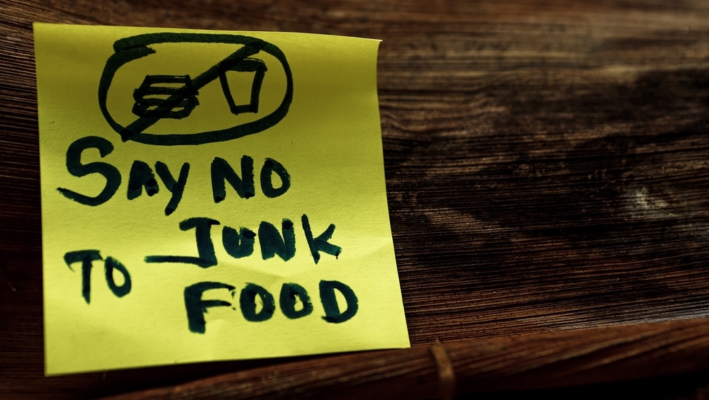Say no to junk food Say no to junk food