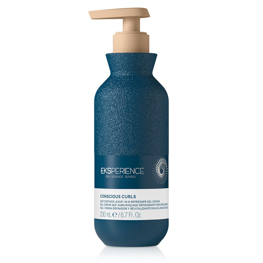 Conscious curls 360º definer leave-in & refresher gel cream