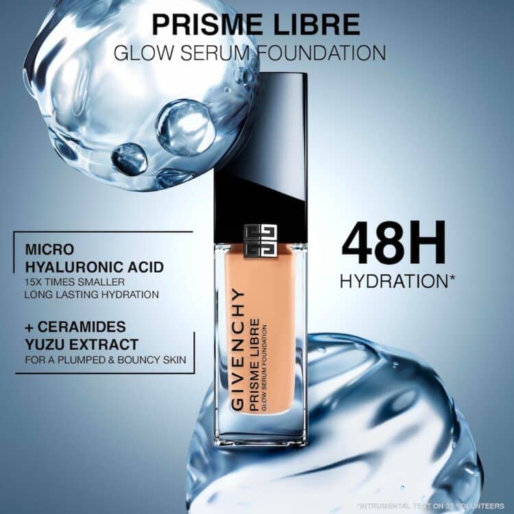 Givency Prisme Libre Glow Serum Foundation, $100
