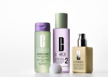 Image: Clinique 3-step skincare